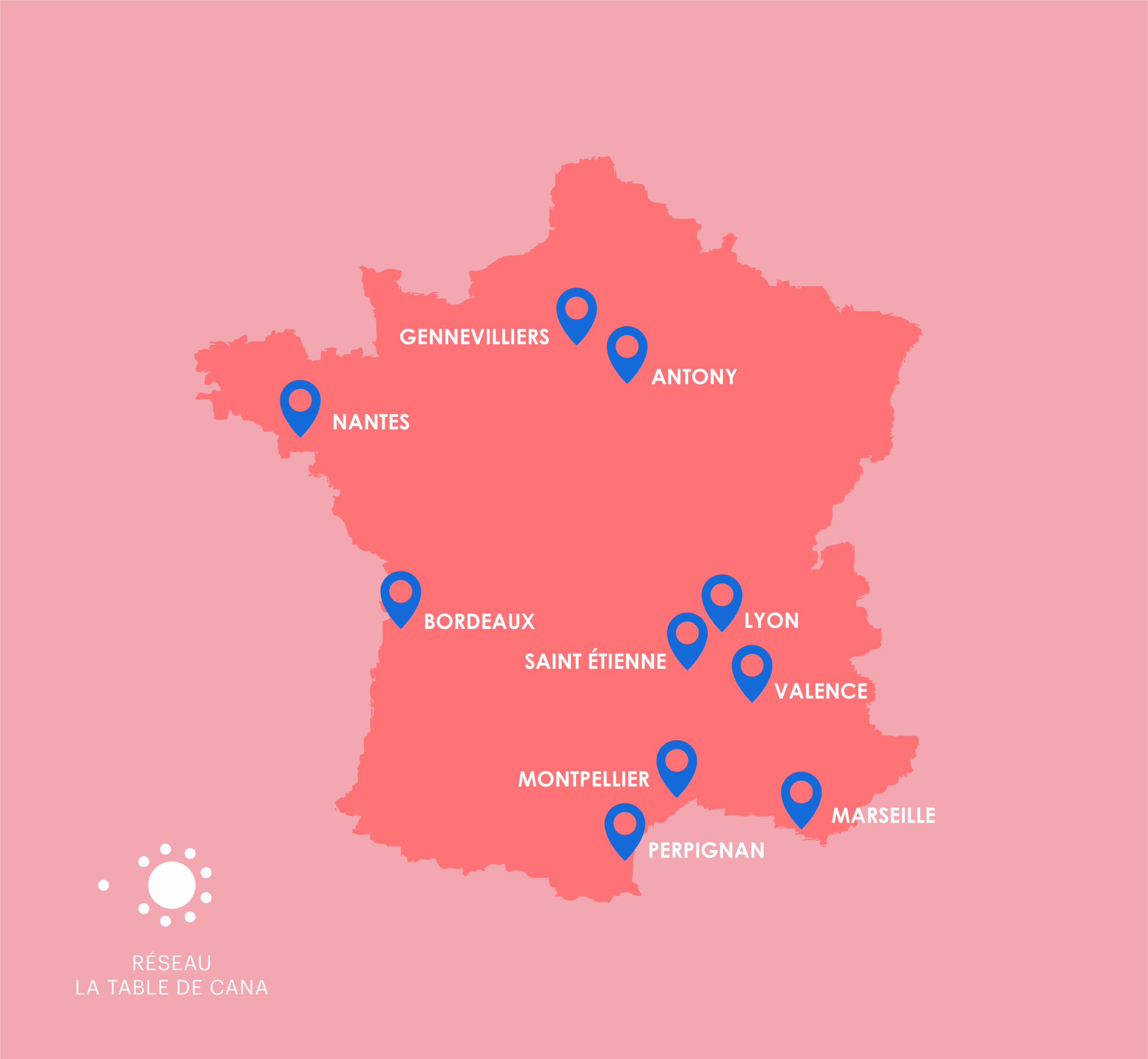 carte réseau table de cana